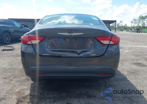 2016 Chrysler 200 Limited from USA, damaged, VIN 1C3CCCAB1GN148357